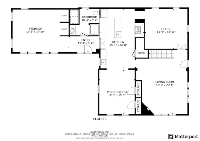 view of layout