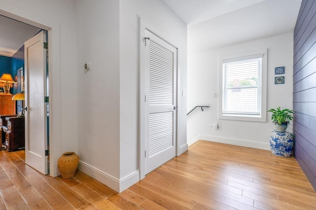 16 Walker St Unit 16, Medford, MA 02155 - hallway featuring light wood finished floors and baseboards