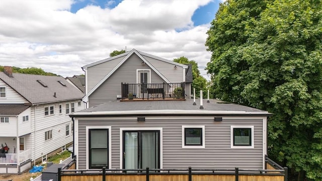 16 Walker St Unit 16, Medford, MA 02155 - back of property featuring a balcony