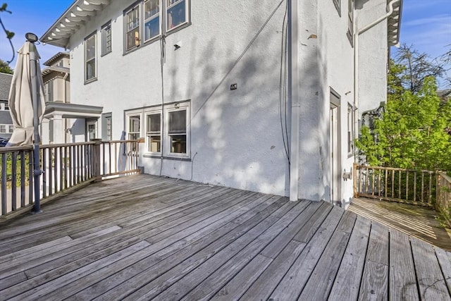 view of deck