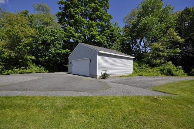 706 Washington St, East Bridgewater, MA 02333 - view of detached garage