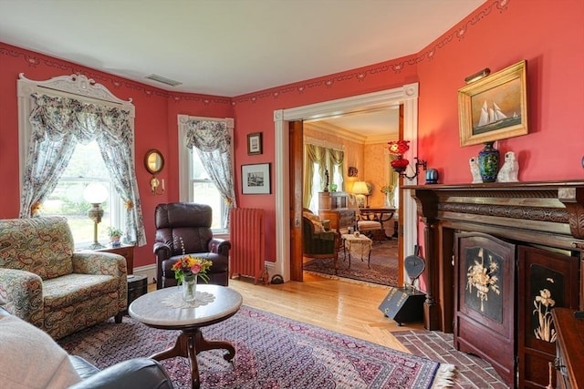 70 Main St, Northborough, MA 01532 - living area featuring radiator