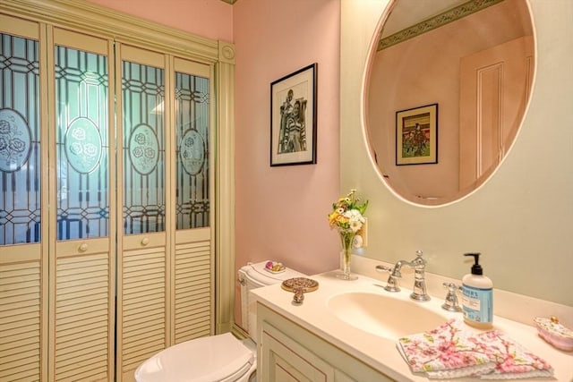 70 Main St, Northborough, MA 01532 - bathroom with vanity and toilet