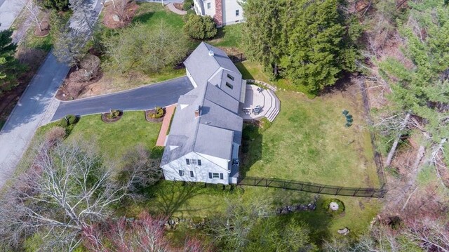 drone / aerial view