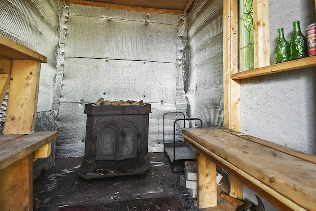66 Squantum Rd, Jaffrey, NH 03452 - detailed view of a wood stove