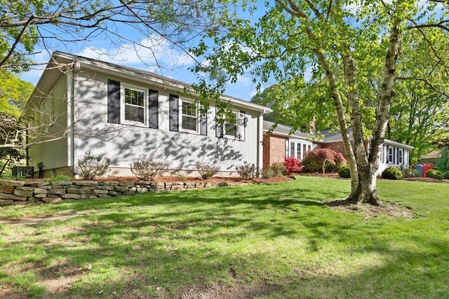 12 Queens Cir, Sharon, MA 02067 - ranch-style home featuring a front lawn