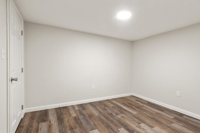 12 Queens Cir, Sharon, MA 02067 - spare room with wood finished floors and baseboards