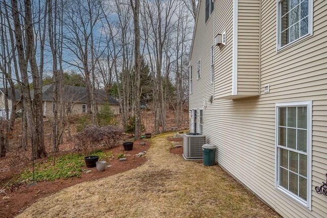 9 Summerfield Dr Unit 8, Grafton, MA 01560 - view of yard featuring central AC and cooling unit