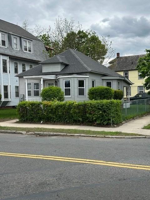 423 Orange St, Springfield, MA 01108 - view of front of home with fence