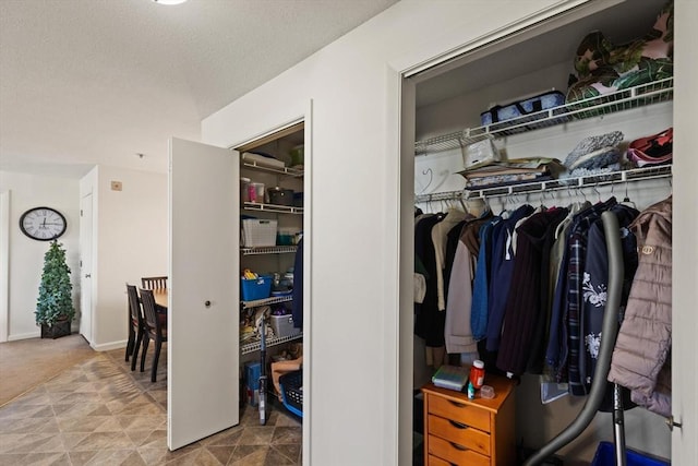 view of closet