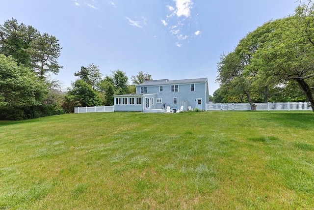 88 Amelia Way, Barnstable, MA 02648 - rear view of property with a fenced backyard