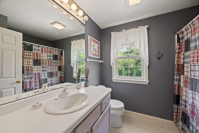 88 Amelia Way, Barnstable, MA 02648 - full bath featuring vanity, tile patterned floors, and a shower with shower curtain