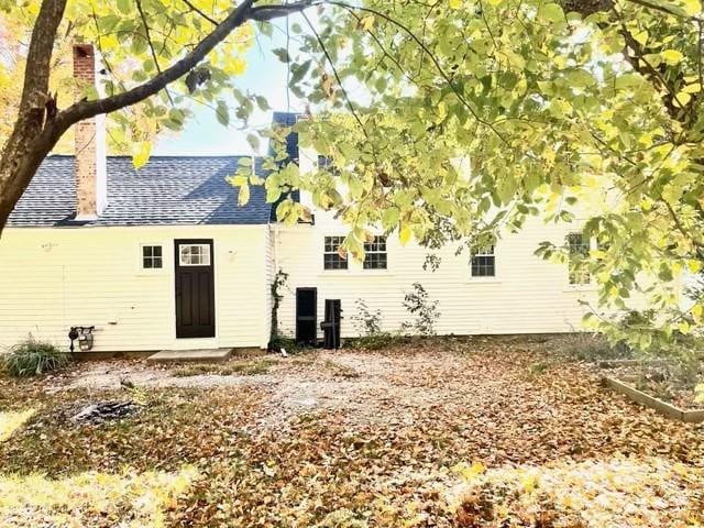 view of rear view of house