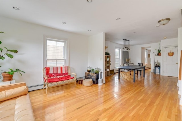 46 Bigelow St Unit 3, Cambridge, MA 02139 - rec room with light wood-style floors and recessed lighting
