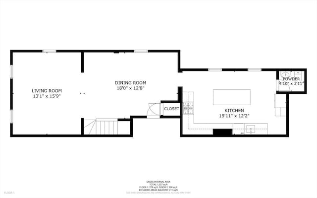 46 Bigelow St Unit 3, Cambridge, MA 02139 - property floor plan