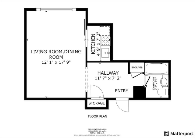 view of layout