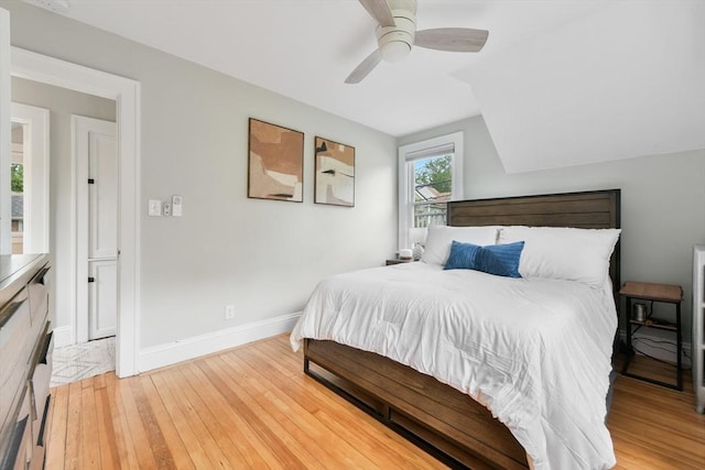 475 E St, Dedham, MA 02026 - bedroom with hardwood / wood-style floors, baseboards, and ceiling fan