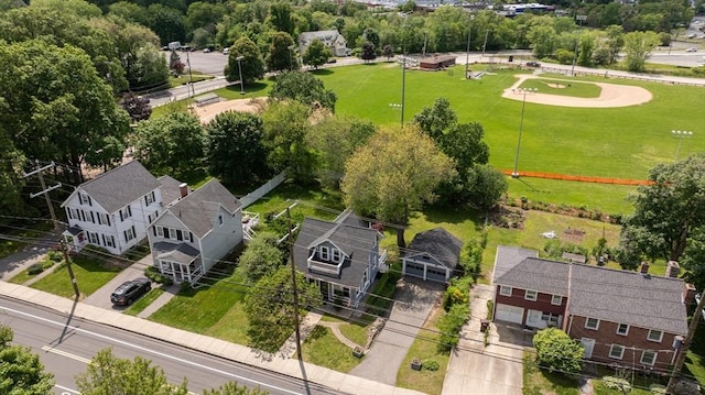 475 E St, Dedham, MA 02026 - drone / aerial view