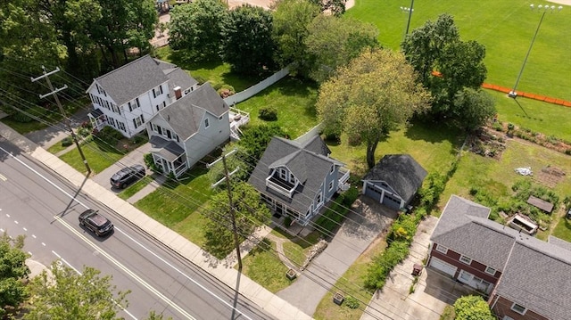 475 E St, Dedham, MA 02026 - aerial view of residential area