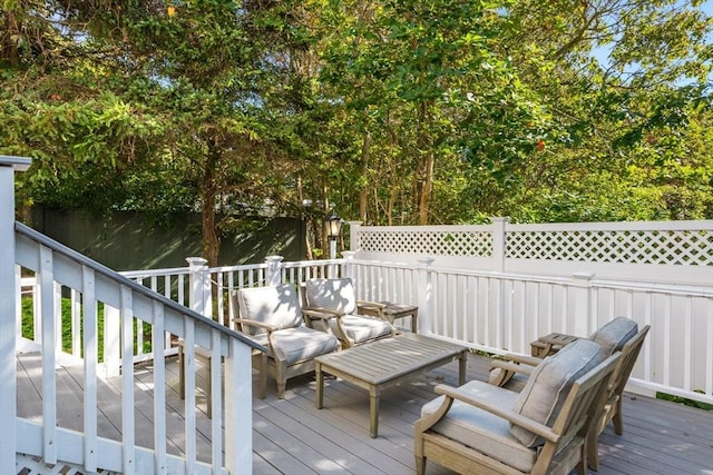 315 Pleasant St, Chatham, MA 02659 - deck featuring a fenced backyard