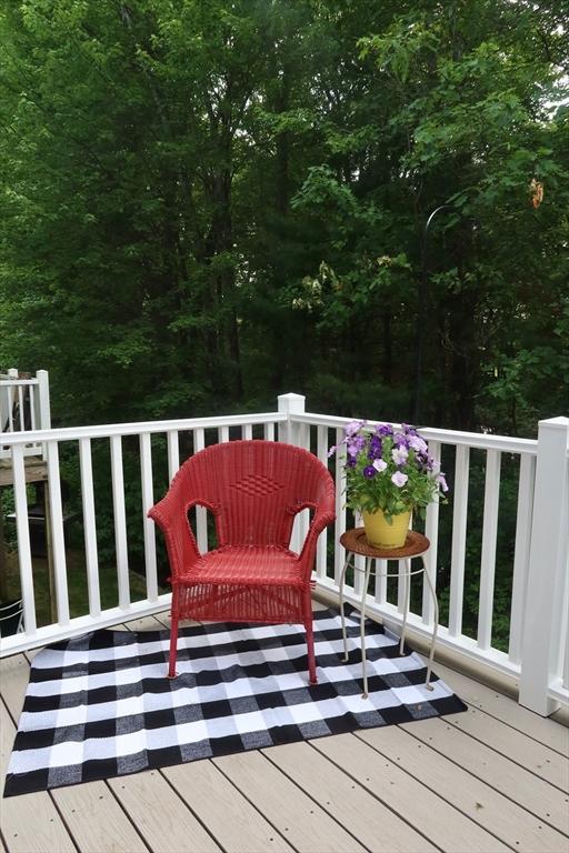 12 Sterling Ln Unit 12, Walpole, MA 02081 - view of wooden deck
