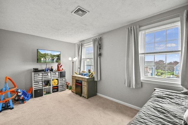11 Fernwood Dr Unit D, Leominster, MA 01453 - bedroom featuring carpet floors, a textured ceiling, and baseboards