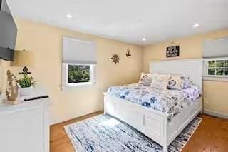 168 N Shore Blvd Unit 12, Sandwich, MA 02537 - bedroom with recessed lighting