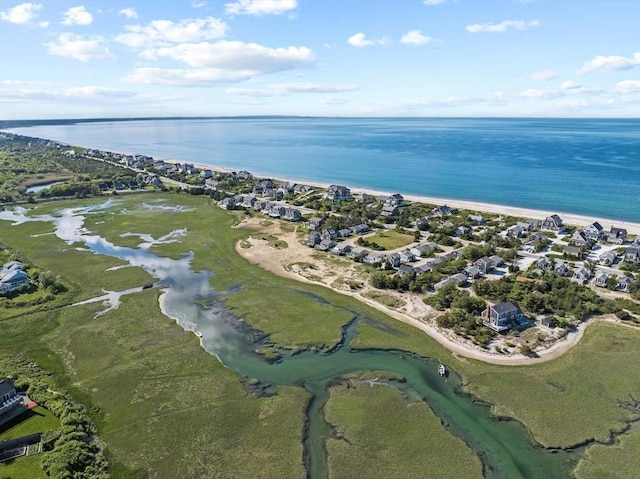 168 N Shore Blvd Unit 12, Sandwich, MA 02537 - drone / aerial view featuring a water view and a residential view