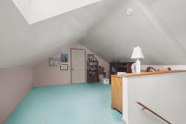 8 Viking Rock Rd, Yarmouth, MA 02664 - additional living space featuring lofted ceiling and carpet floors