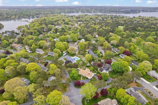 8 Viking Rock Rd, Yarmouth, MA 02664 - aerial perspective of suburban area featuring a nearby body of water