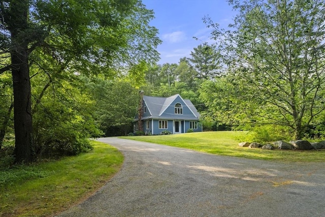 731-R Grove St, Norwell, MA 02061 - view of front of home with a front yard and asphalt driveway