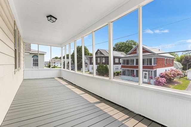 75 Norcross St, Lowell, MA 01851 - unfurnished sunroom with a residential view