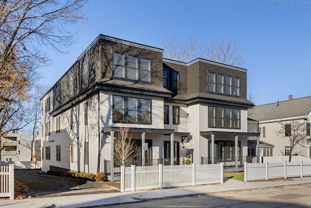 18-20 Parkman St Unit 1, Boston, MA 02122 - view of front facade with mansard roof