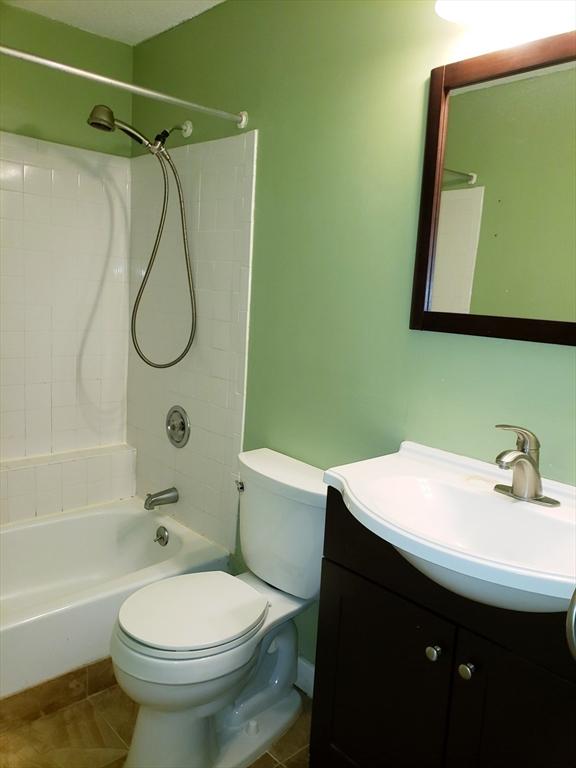 1 Post Oak Ln Unit 21, Natick, MA 01760 - full bath with vanity, shower / bath combination, and tile patterned floors