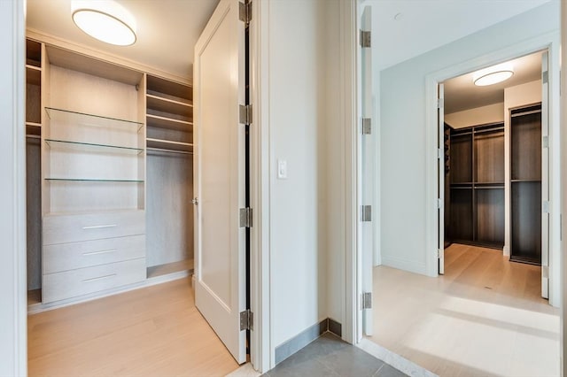 view of closet