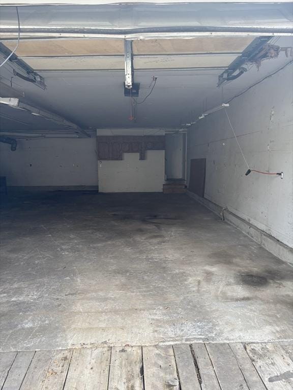 19 Locust Ave, Southbridge, MA 01550 - garage featuring a garage door opener