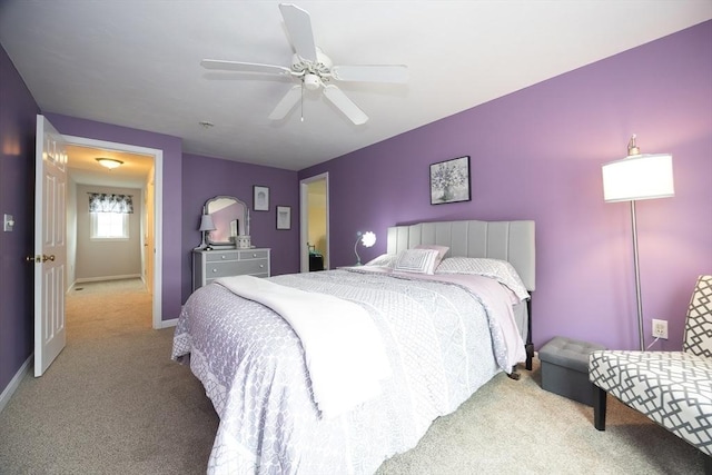 38 Nature View Dr Unit 38, Uxbridge, MA 01569 - carpeted bedroom with a ceiling fan and baseboards