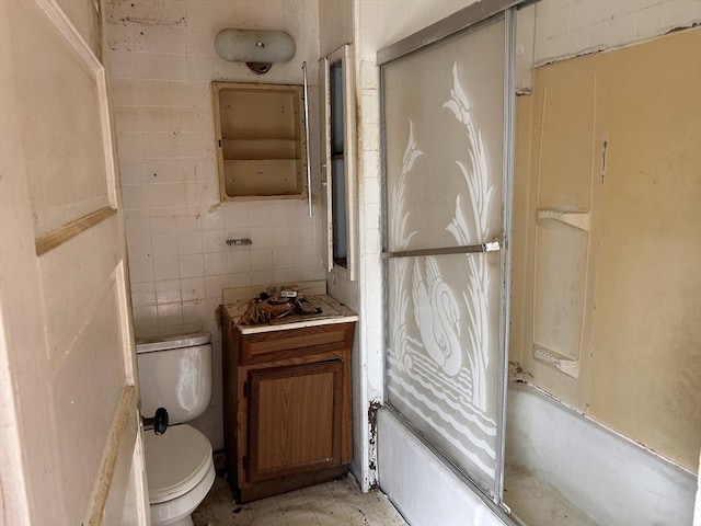 10 Conway Dr, Leicester, MA 01524 - bathroom featuring bathtub / shower combination, tile walls, and vanity