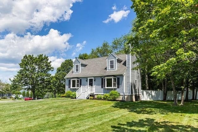 151 Whitehall Rd, Amesbury, MA 01913 - new england style home featuring a chimney