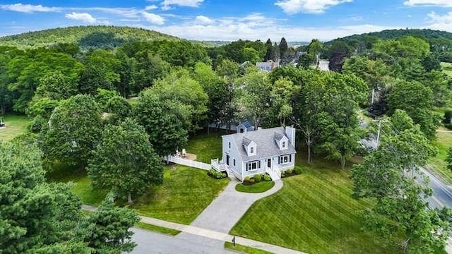 151 Whitehall Rd, Amesbury, MA 01913 - view of subject property with a heavily wooded area