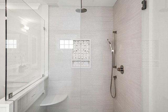10 Dawson Way, Falmouth, MA 02536 - bathroom with a shower stall and healthy amount of natural light