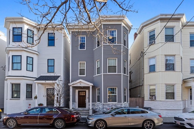 view of townhome / multi-family property