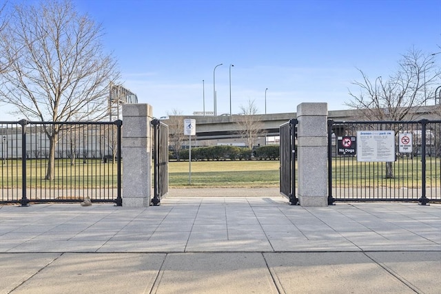 view of gate