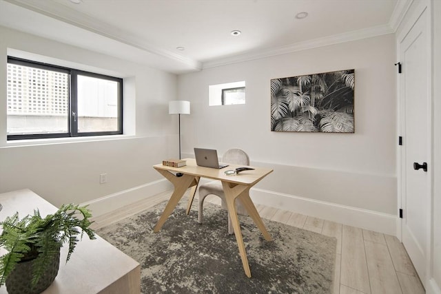 133 Fayerweather St Unit 1, Cambridge, MA 02138 - office space featuring ornamental molding and wood finished floors