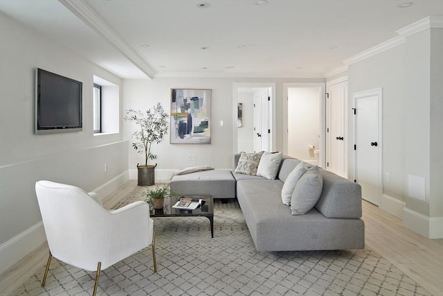 133 Fayerweather St Unit 1, Cambridge, MA 02138 - living area with ornamental molding and baseboards