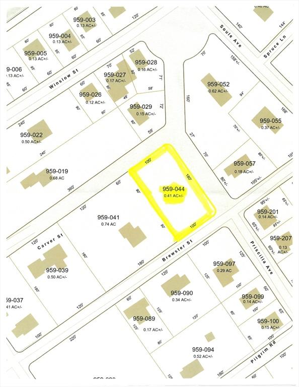 0 Carver St, Duxbury MA, 02332 land for sale