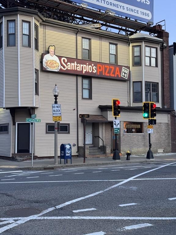 132 Chelsea St, Boston, MA 02128 - view of property with uncovered parking