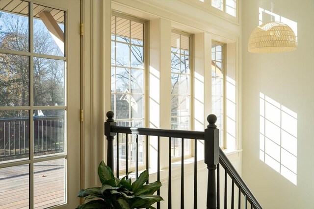 entryway with a healthy amount of sunlight