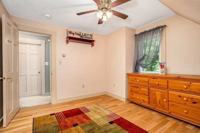 150 Appleton Cir, Fitchburg, MA 01420 - bedroom featuring light wood-type flooring, baseboards, and a ceiling fan