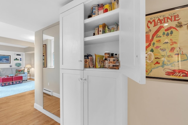 15 River Unit 306, Boston, MA 02108 - pantry featuring a baseboard radiator